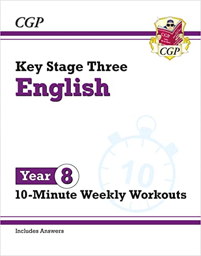 New KS3 Year 8 English 10-Minute Weekly Workouts (CGP KS3 10-Minute Tests) von Coordination Group Publications Ltd (CGP)